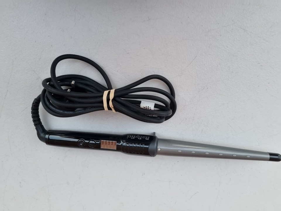 Joblot of 2 BaByliss Pro 2285CU Conical Ceramic Hair Curling Tong