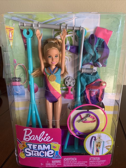 barbie gymnastics student complete playset