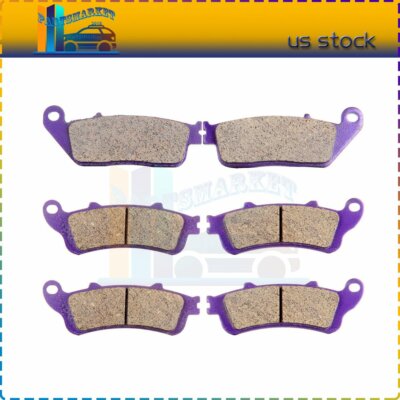 Front+Rear Carbon fiber Brake Pad for VICTORY Vision Tour 2008-2012 2010 2011