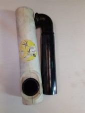 TUBO SCARICO CASSETTA ESTERNA PLASTICA BIANCA BRACCIO 23 X 23 CM Ø50X40 GEBERIT