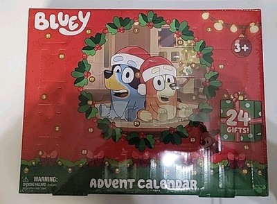 Bluey Advent Calendar Mini Figure. New In Package.  Great For Anytime Of Year.