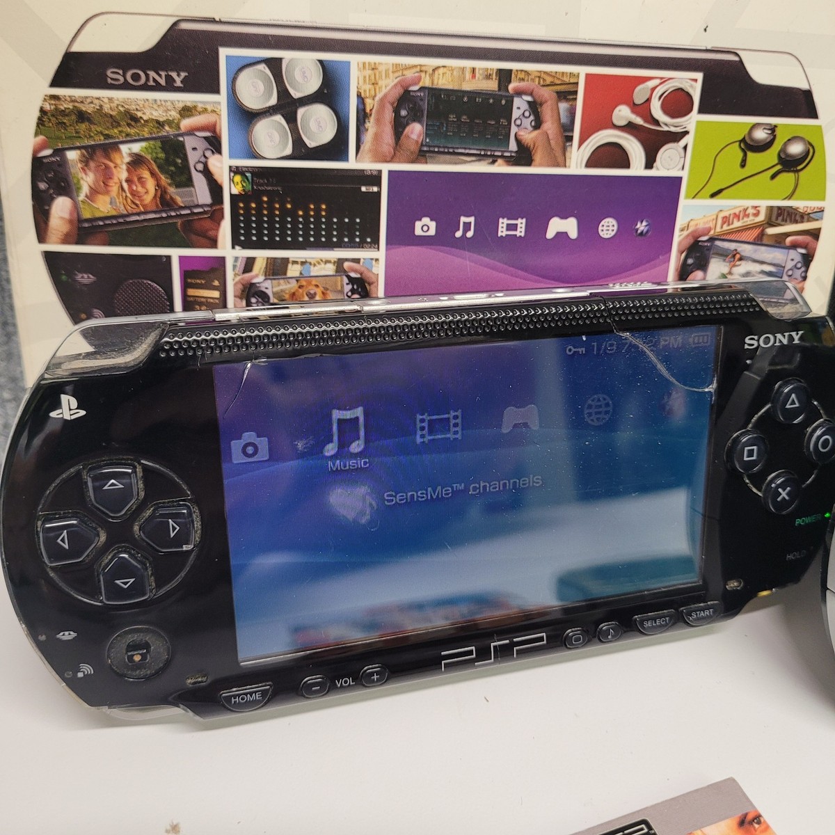 Sony PSP-3001 & PSP-1001 System Bundle W/ Storage, Game, DVD and