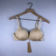 SKIMS Ultimate Push Up Plunge Bra Sand 32C BA-PLG-9214 NWT