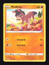 Mudbray 105/202 Common Sword & Shield Pokemon Lightly Played