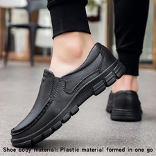 UK Men's Chef Shoes Kitchen Cook Oil Resistant Non Slip Safety Work Clogs Shoes✨