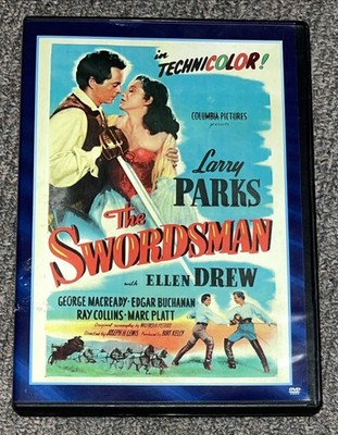 The Swordsman DVD (1947) Ellen Drew/Larry Parks Movie Film - Sony MOD DVD-R