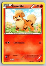 Growlithe 11/99 Common Next Destinies Pokemon Moderately Played on eBay