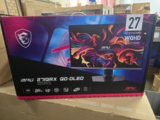 MSI MPG 271QRX QD-OLED 27" WQHD Gaming Monitor, 360Hz/0.03ms HDR 400