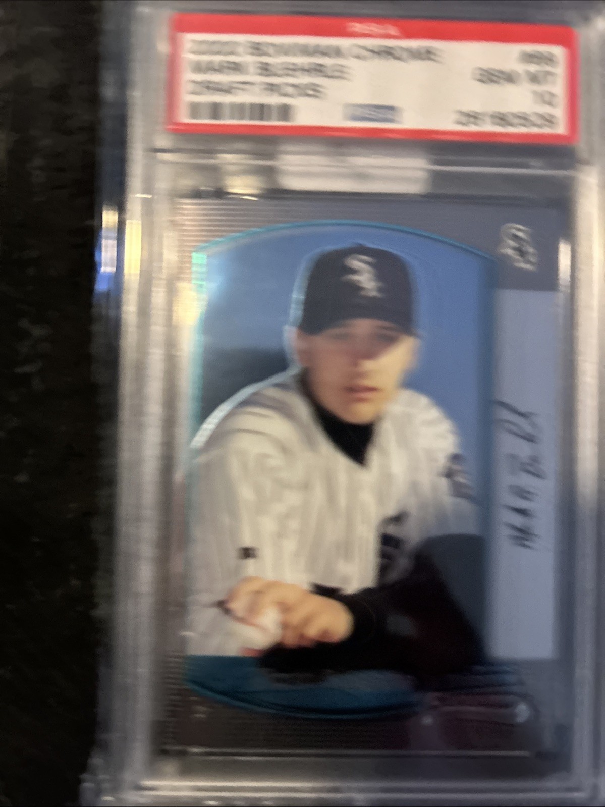 MARK BUEHRLE 2000 Bowman Chrome Rookie Card RC PSA 10 WS Champ Perfect Game