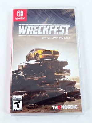 WRECKFEST BRAND NEW SEALED 2021 Authentic Nintendo Switch
