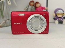 Sony Cyber Shot DSC-W670 16.1MP CCD Vintage Digital Camera RED