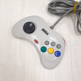 Sega Saturn Console Japan White With 2 Controllers 6 Games Fighting Vipers  VF2