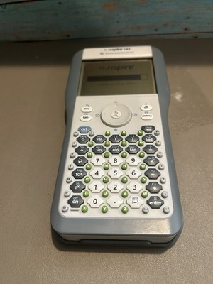 Texas Instruments TI-nspire CAS Graphing Calculator Working