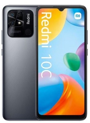 Xiaomi Redmi 10C Dual-SIM Smartphone 64GB 3GB RAM Graphite Gray Handy
