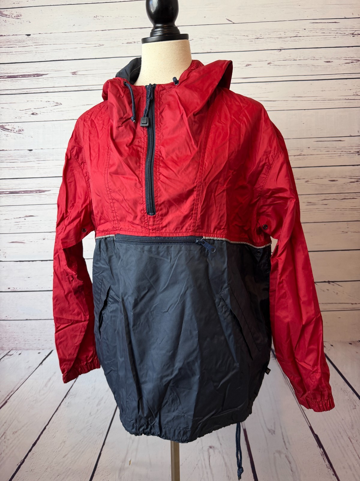 Gap Jacket Windbreaker Packable Small Hoodie Y2K … - image 8