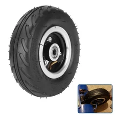 6X2 Inflation Tire Wheel Use 6" Tire Alloy Hub 160mm Pneumatic Tyre Scooter F...
