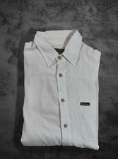 Camicia Vintage Marlboro Classics Vintage bianca 100% cotone - Taglia L