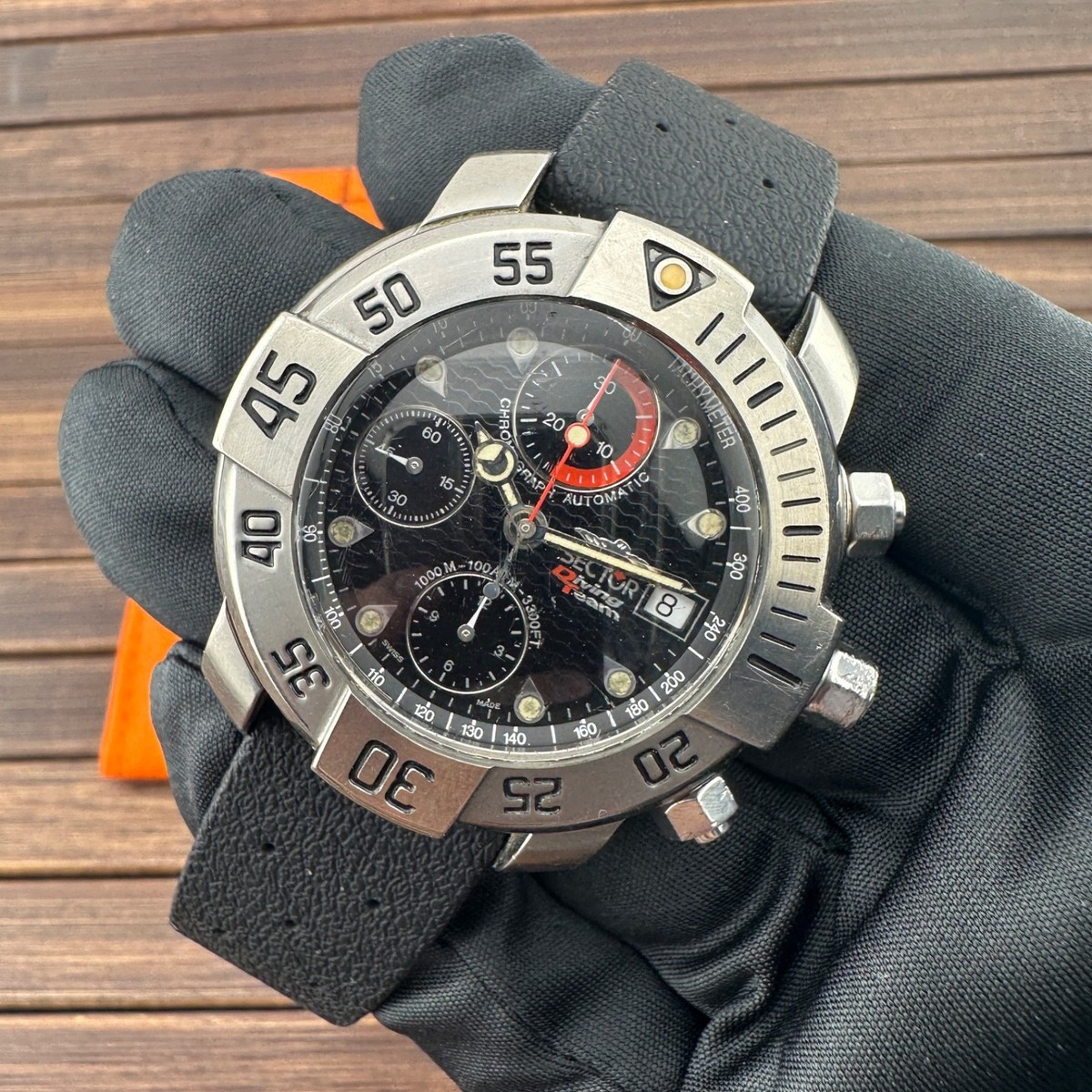 Orologio Uomo Sector Golden Eagle No Limits Titanium 42mm Crono