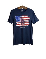 New Era Los Angeles Dodgers Mens Navy 4th of July Jersey T-Shirt Size M