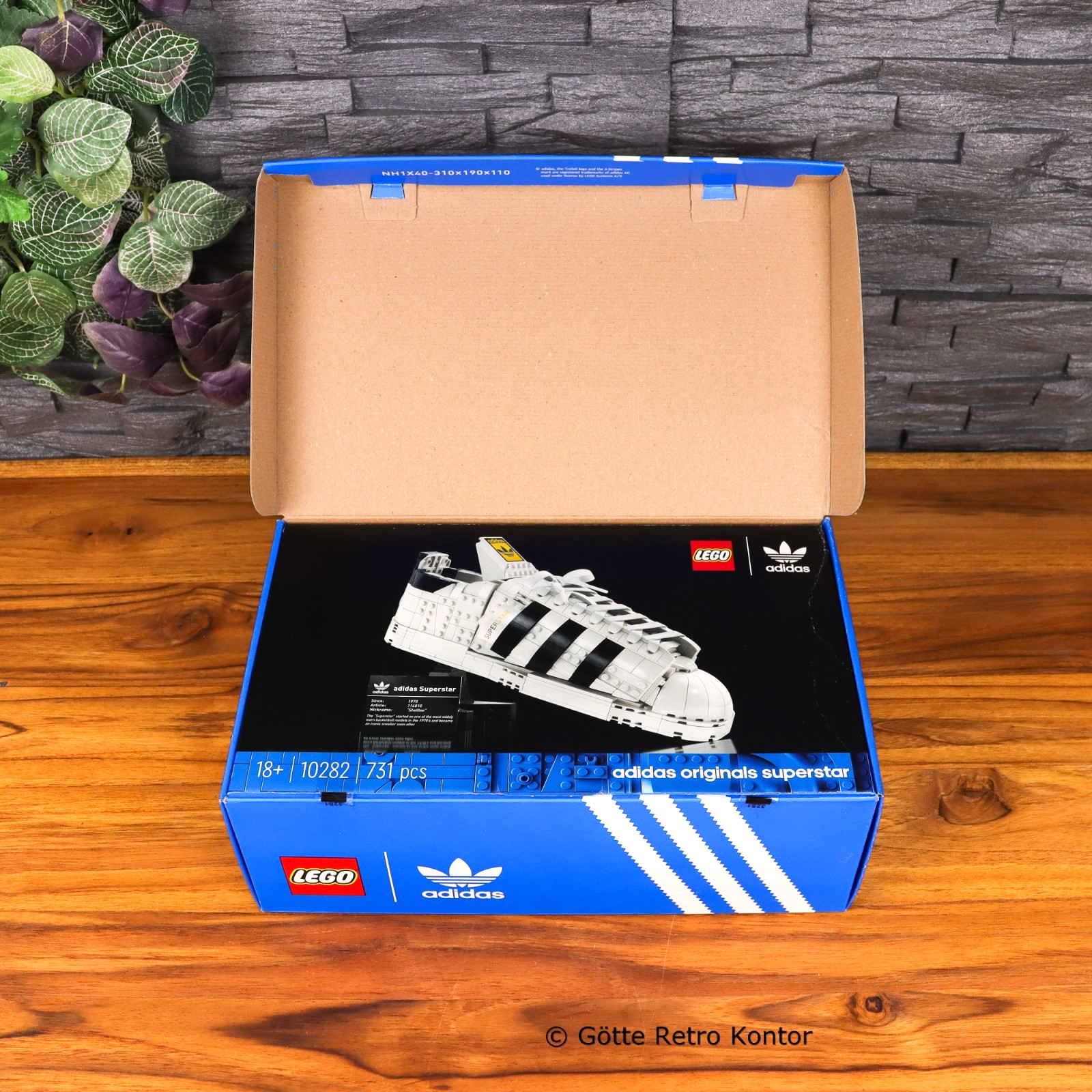 👟 LEGO Icons 10282 Adidas Originals Superstar Shelltoe ✅ NEU & OVP