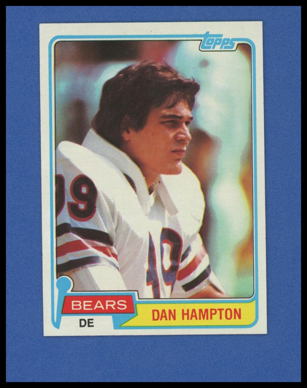 1981 Topps #316 Dan Hampton Rookie Football Card