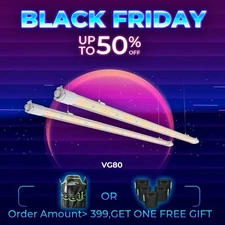 2PCS MARS HYDRO VG80 LED Grow Light Bars For Indoor Plants Seedling Vegetative