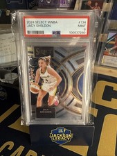 2024 Panini Select WNBA - Premier Level Jacy Sheldon #134 (RC) PSA 9