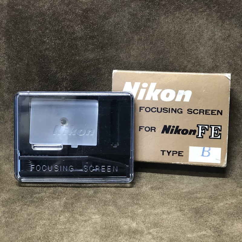 Nikon FE Focusing Screen, Type B (Boxed)