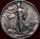 1943-D Walking Liberty Half Dollar — photo from another recent sale