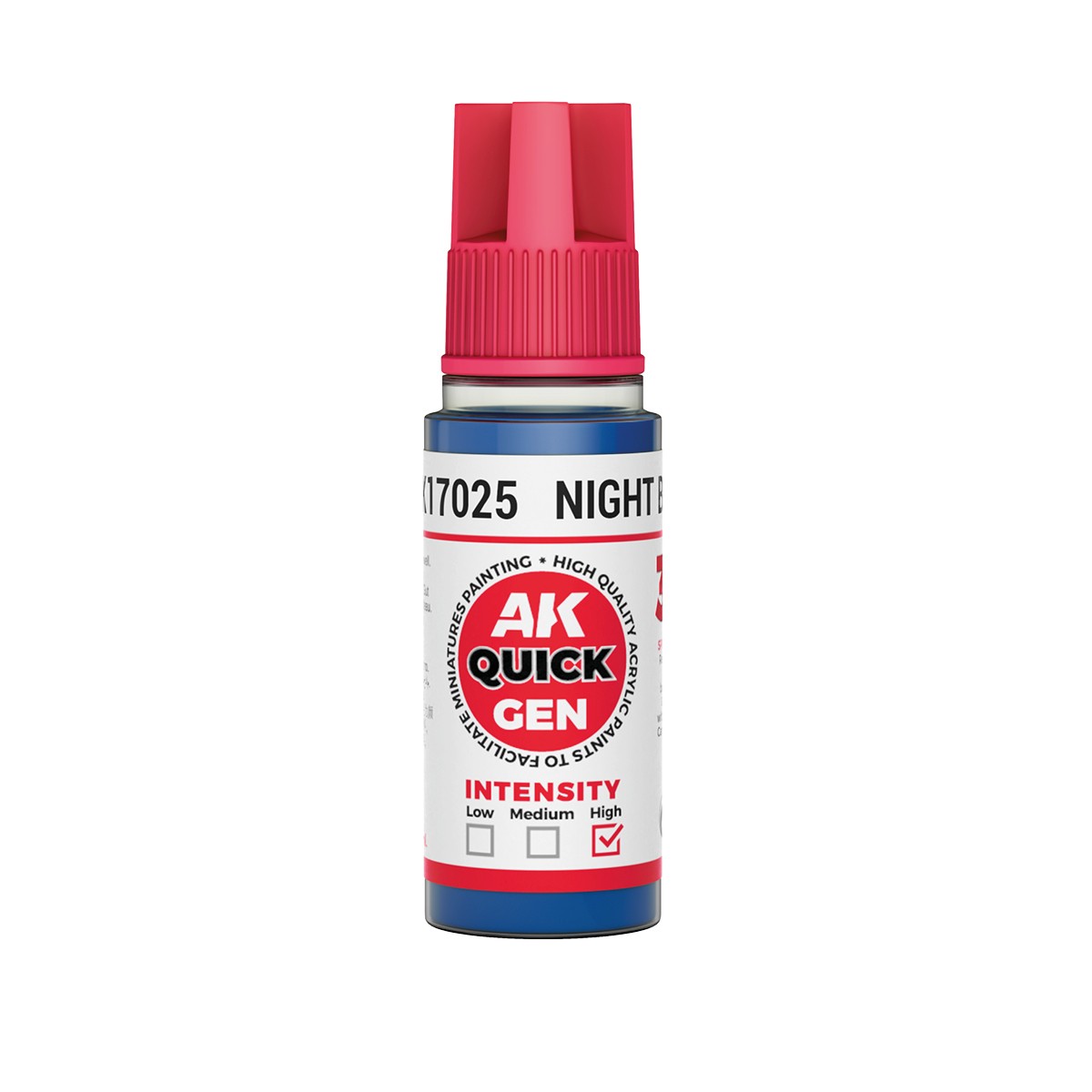AK Interactive Quick Gen - Night Blue 18ml (AK17025) - Image 6