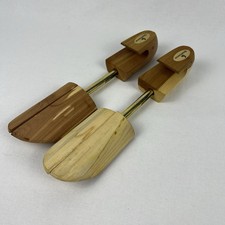 TRAVEL SHOE KEEPERS VTG ROCHESTER TREE WOOD Made in USA