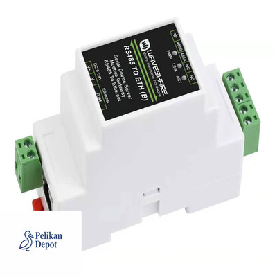RS485 zu Ethernet Konverter Modul, Industrieller Schienenmontage RS485 Server