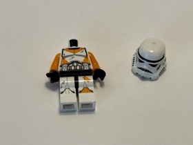 LEGO Star Wars 212th Clone Trooper Minifig Body Legs Only & Stormtrooper Helmet