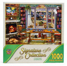 MasterPieces Signature Collection A Puzzling Afternoon 1000 Piece Puzzle 52570