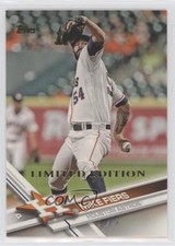 2017 Topps Limited Edition Mike Fiers #496 a2v