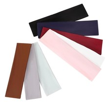 8 Pack Sport Headbands for Women, Elastic Soft Fabric Non-Slip Hair Bands Hair