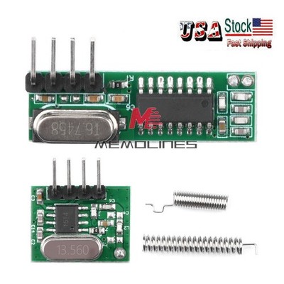 433Mhz Superheterodyne   RF Receiver &   Module For   U-S #tk
