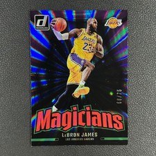 2024-25 Panini Donruss LeBron James Magicians Holo Lazer 68/75#Z