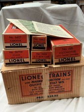 LIONEL #2167WS SET 681 TURBINE, 12 WHEEL TENDER, 4 CARS In Exceptional Condition
