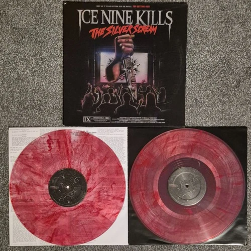 Ice Nine Kills The Silver Scream 2 x LP Bloodshot Red Super Rare Vinyl NM-NM