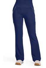 Healing Hands Scrub Women's High Waist Petite Pant HH102P NAVY Navy Free Ship