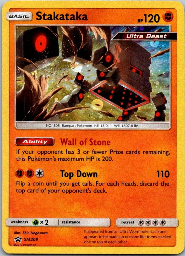Stakataka Pokémon TCG Cards for sale | eBay