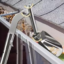 Gutter Roof CleaningTool Hook Shovel Scoop Leaves Dirt Remove Home Cleaner Tool