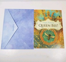 Leanin Tree Angi Sullins  Silas Toball Art Queen Bee Birthday Card