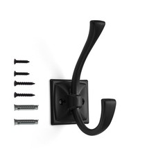 khtumeware Wall Hooks,5 Pack Coat Hooks Hardware Towel Hooks for Hanging Coat...