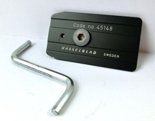 Hasselblad Camera Plate S Code No.45148 Black Tripod Mount Accessories W/ wrench