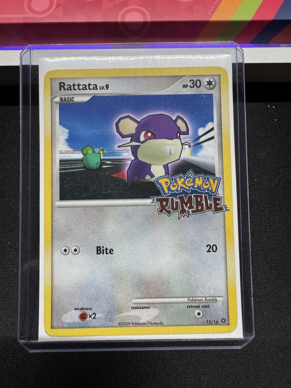 Pokemon Rumble Rattata 2009 #15/16 Series