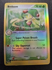 Pokemon EX Sandstorm Breloom Reverse Holo 33/100 NEAR MINT