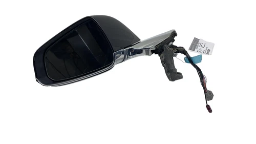 ⭕ 2012-2015 Tesla Model S Front Left Exterior Rear View Door Mirror Black PBSB