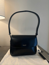 Giorgio Armani La Prima Medium Black Leather ...